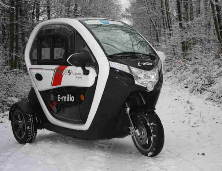 Trivelo E milio Elektro Leichtkraftfahrzeug Trike Scooter Elektroauto