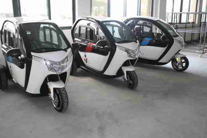 Trivelo E-milio Elektro-Leichtkraftfahrzeug Trike Scooter Elektroauto