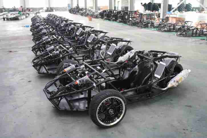 Trivelo Roadster Trike ZTR Cabrio Buggy Neu, mit stärkerem Motor