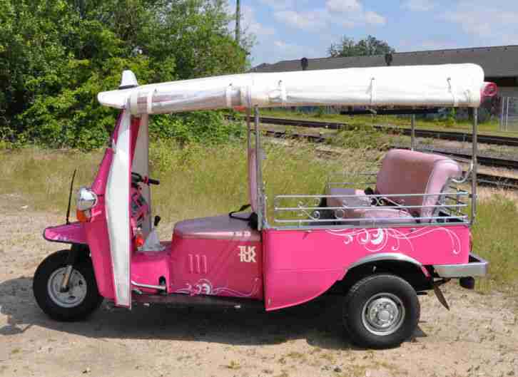 Tuk Tuk aus Thailand mit TÜV & Zulassung
