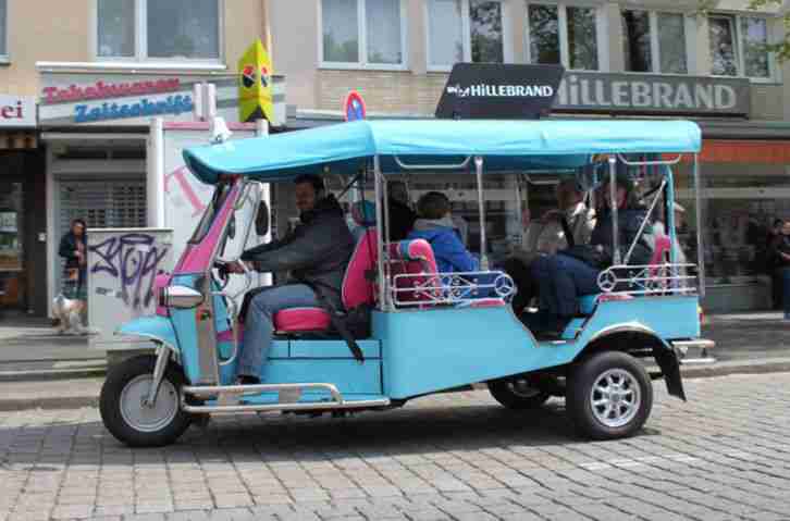 TukTuk mit Straßenzulassung