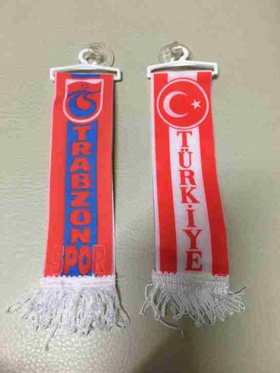 Türk Fahne, Besiktas, Trabzonspor 2er Set Rückspiegel