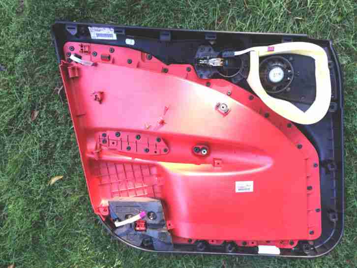 Türverkleidung Mini Cooper R 60 Countryman orange. Vorne rechts