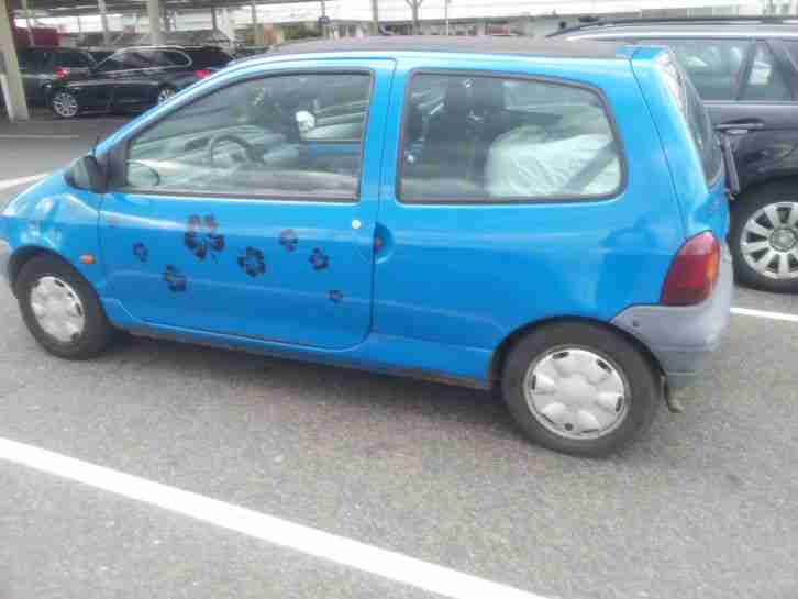 Twingo, blau, 210000 km, Rollschiebedach