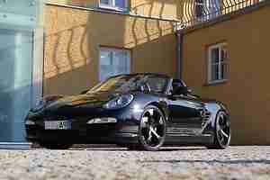 UNIKAT PORSCHE BOXSTER FACELIFT BLACK EDITION OPTIK 20 ZOLL TECHART GEWINDE 987