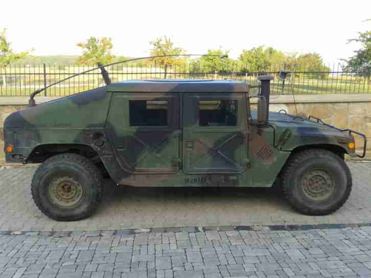 US ARMY MARINES HUMVEE SLANTBACK WOODLAND JEEP GELÄNDEWAGEN Schussicher HUMMER