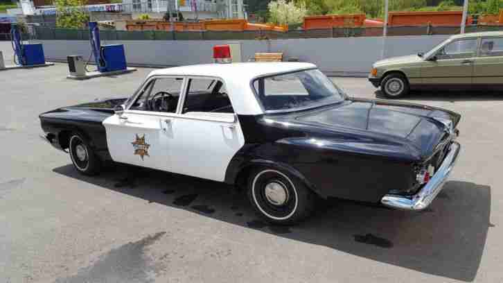 US Car Oldtimer Plymouth Savoy Police Car V8