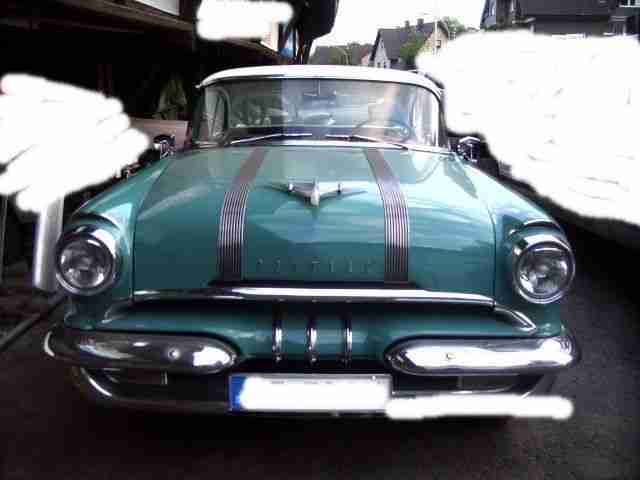 Unfall 1955 Pontiac Star Chief Catalina 2 Door Hardtop Coupe Tüv 11 / 2014