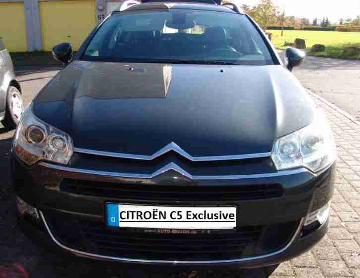 Unfall ! Citroen C5 140HDI Exclusive Leder, Hydactive 3, Panoramaglasdach