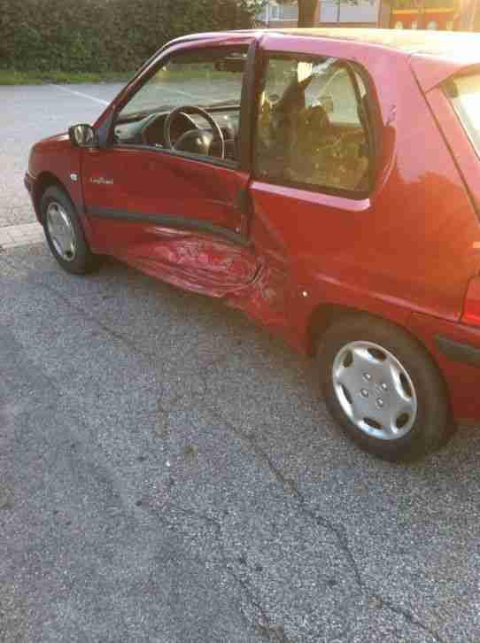 Unfall Peugeot 106 Motor 60000