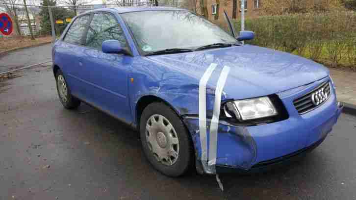 Unfallwagen Audi A3 1.8 1998 Gutachten liegt vor, fahrbereit nicht verkehrssicher