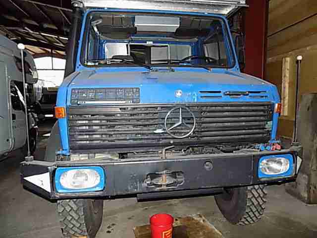 Unimog 1700L mit Wechselbarer Wohnkabine