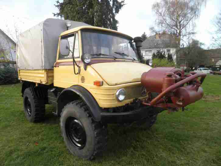 Unimog 406 -top,mit Winde; erst 36000 kilometer