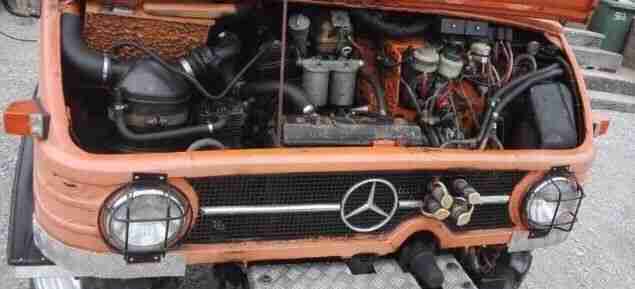 Unimog 421 Diesel Kipper Bj 1983 Oldtimer Neuer Service
