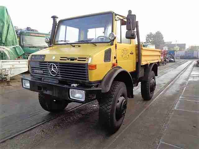 Unimog 425 Daimler Benz LKW Kipper Zugmaschine U1500 Bj77 TÜV 9 17