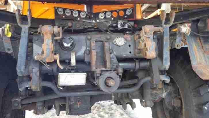 Unimog U1000 424 Bj.1979 Front/Heckhydr./Kipper/Zapfwelle V+H/120tkm