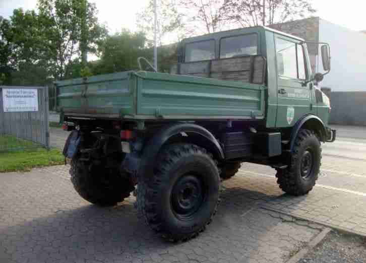 Unimog U1200 424 Kipper, 4x4, 1.Hand, 131tkm,Kommunalhydr,Zapfwelle vorne/hinten