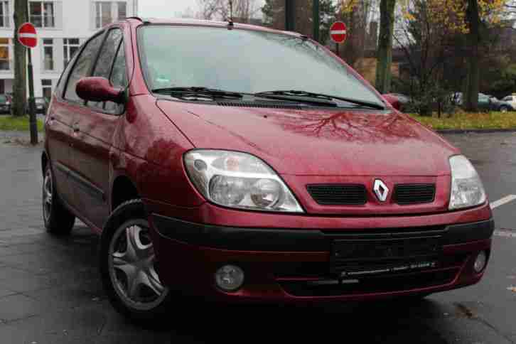 VAN Renault Megane Senic 1, 6i 16V Modell 2000 RestTÜV, 2.HAND, AHK, Klima, 8xBereift