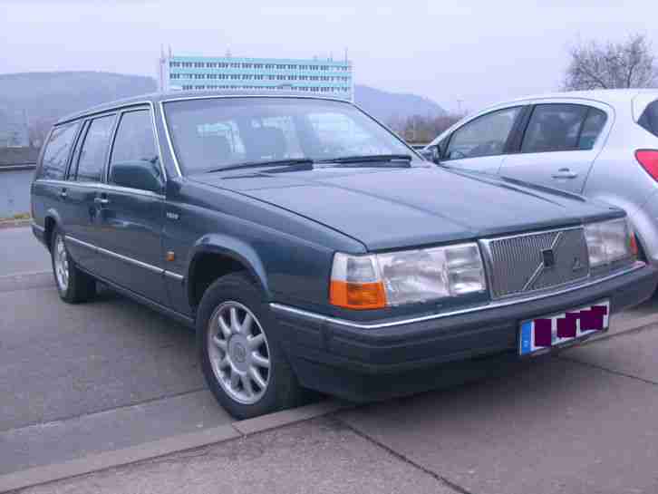 VOLVO 760 GLE Kombi Bj. 1988 in azurblau Automatik 284 tkm
