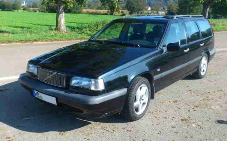 VOLVO 850 LW Kombi schwarz TÜV bis 10.2015, mit AHK, 8fach bereift, EURO 2