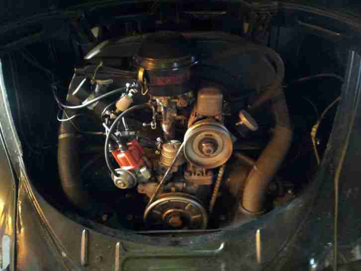 VW 1200 Export Käfer mit original Golde Faltdach H Abnahme