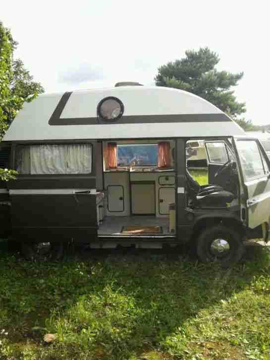 VW BUS T3 CAMPING H ZULASSUNG MÖGL LÄUFT GUT KAROSSERIE