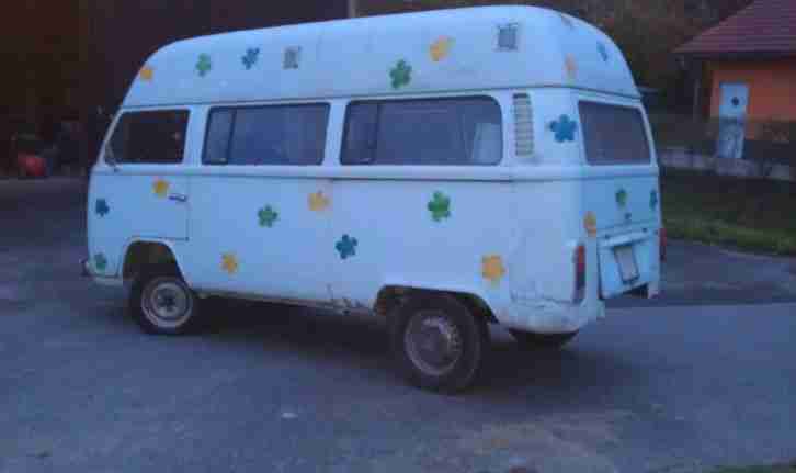 VW BUS t2b Type 2 Ez 1973 23AD1 Hippie Fensterbus mit