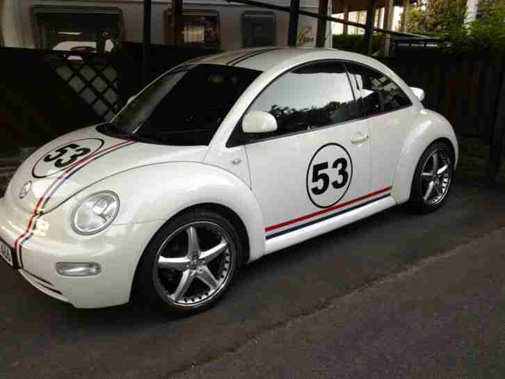 VW Beetle 1, 9 Diesel im Herbie Look