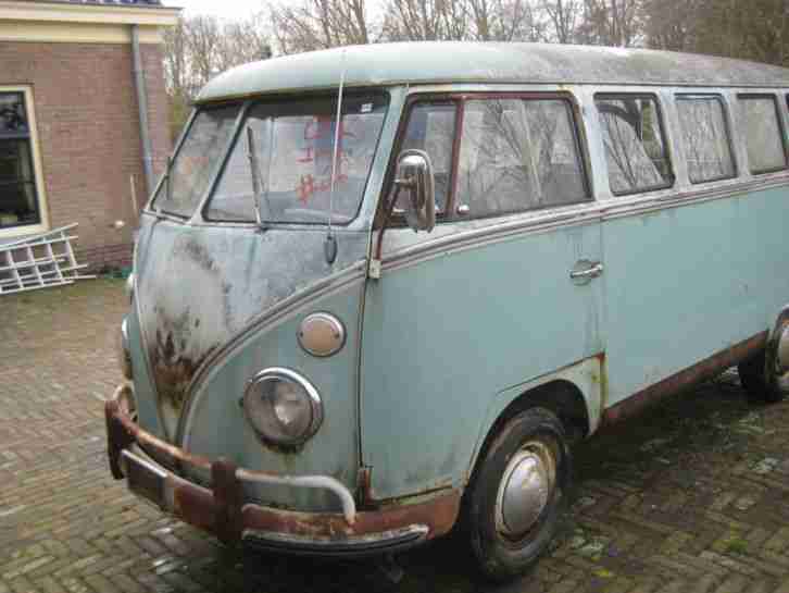 VW Bulli 1964 bus T1 de luxe 13 fenster