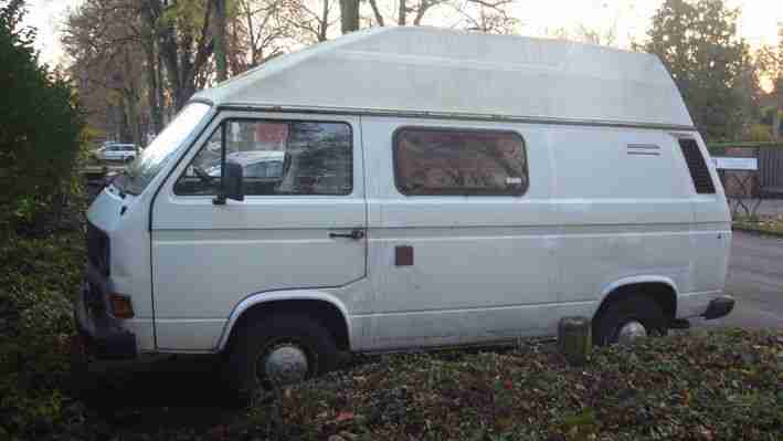 VW Bus T3 Diesel mit Zylinderkopf und Einbruchsschaden,