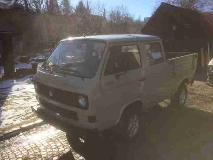 VW Bus T3 - Syncro Doka mit Sperre hinten (Doppelkabine mit Differetialsperre)