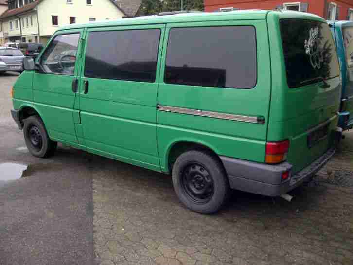 VW Bus T4 2 Schiebetüren, höheres Fahrwerk, Sicherheitsverglasung, 2,5 l