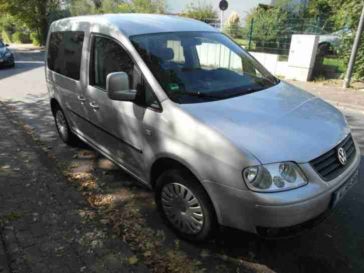 VW Caddy 2.0 EcoFuel LIFE Family Silber 2007, Erdgas , CNG