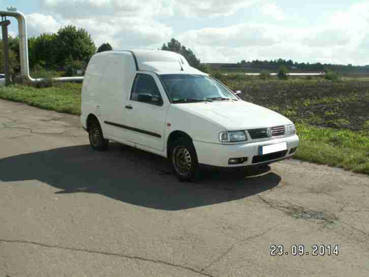 VW Caddy 2 1, 4 Benziner AHK Tüv bis 02 15
