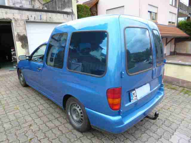 VW Caddy Projekt 1,9TDI 90Ps, Gewindefahrwerk, Neulack