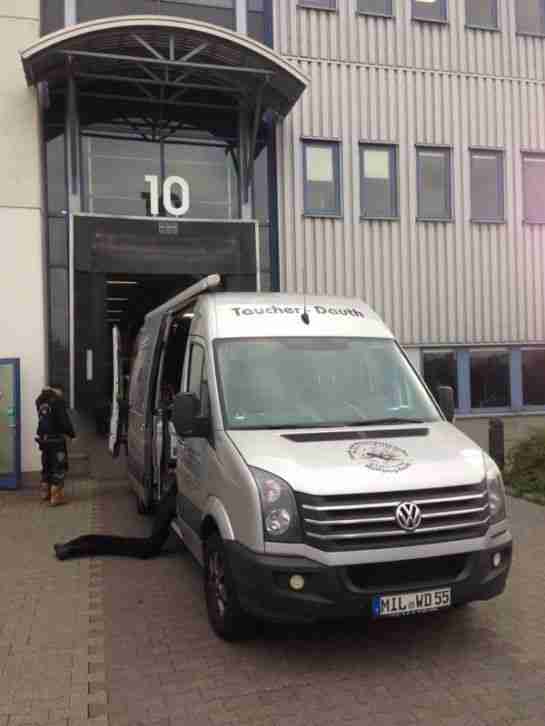 VW Crafter Bj. 12.2011 lang und hoch Scheckheft, Silber 136.000km Motorschaden