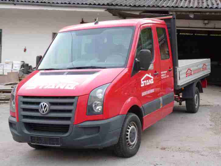 VW Crafter Doppelkabiner lange Pritsche , Abholung
