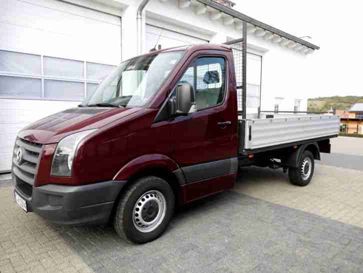 VW Crafter TDI Blue TDI 2, 5 Ltr. Pritsche 52Tkm AHK