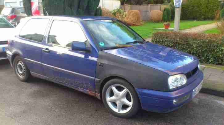 VW GOLF 3 BLAU mit ´´vielen Extras´´