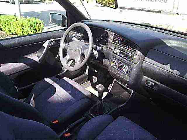 VW GOLF CABRIO mit AHK, D3 eingetragen, Langstreckenfahrzeug, Borbetfelgen