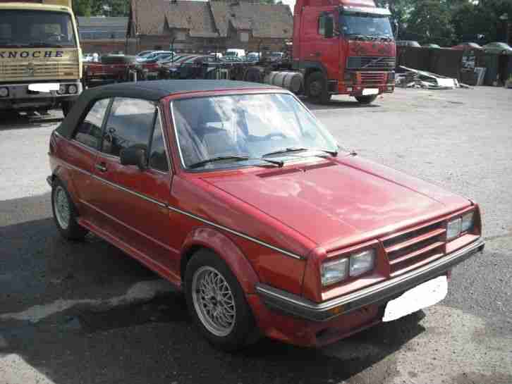 VW Golf 1 Cabrio 1,5L Ez 1980