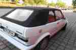 VW Golf 1 Cabrio 1.8 95 PS weiss Christmas Cabrio BJ 86