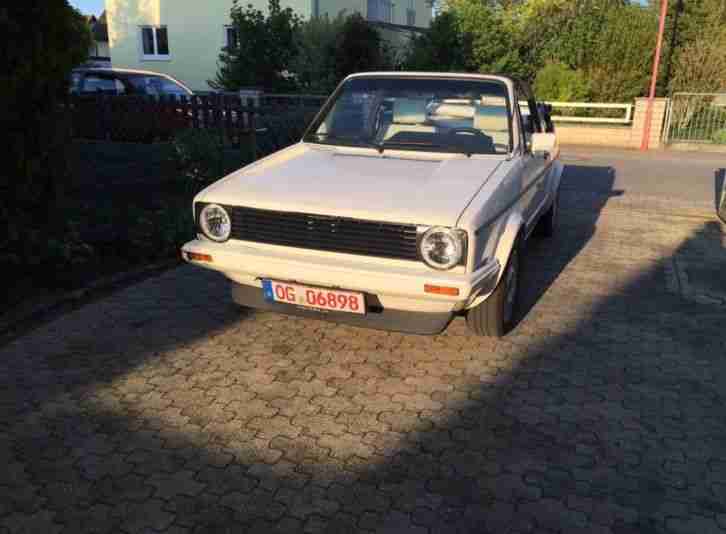 VW Golf 1 Cabrio