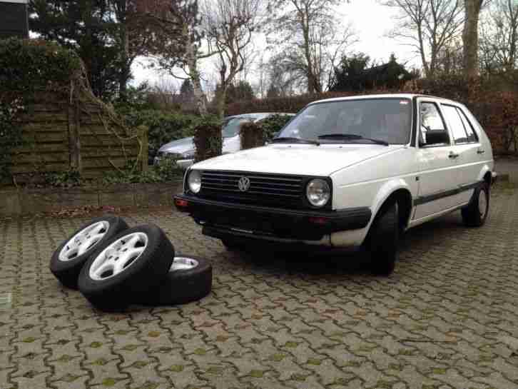 VW Golf 2 II CL 1.3 Liter 5 Türer 3. Hand , 218tkm