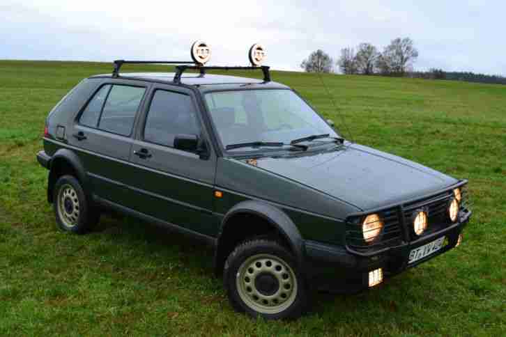 VW Golf 2 Syncro Country Allround Gepflegt Standheizung Pulverbeschichtet