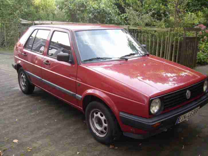 VW Golf 2 mit HU / AU bis 10.2016.