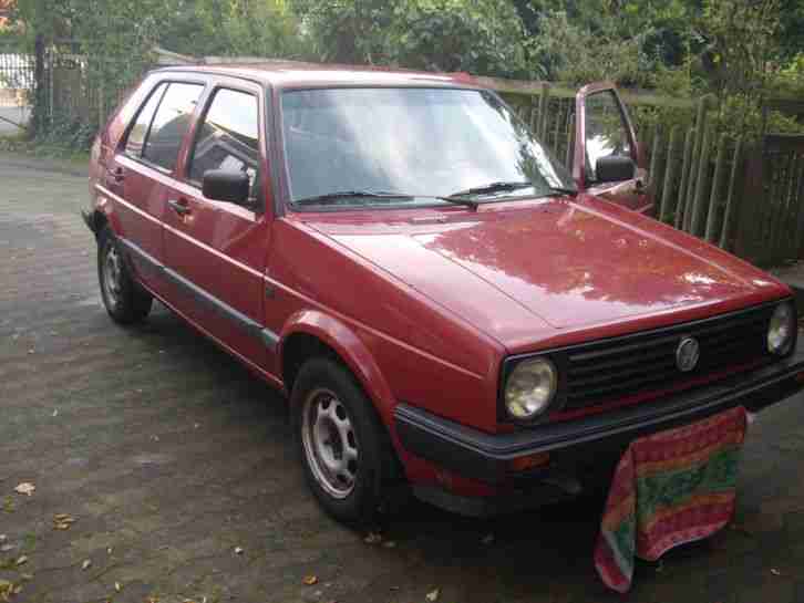 VW Golf 2 mit HU / AU bis 10.2016.