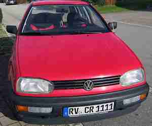 VW Golf 3 1,4_ TÜV bis 2016 _ Benziner