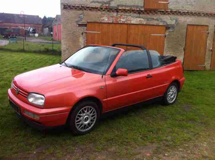 VW Golf 3 Cabriolet 1.6 Modell "JOKER" TÜV/AU 04/2016 Elektrisches Verdeck !!!