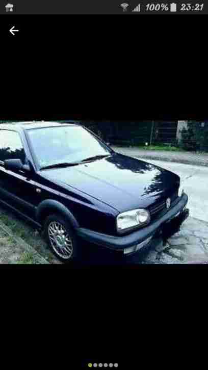 VW Golf 3 III GT special 1,6l Bj. 1996 101 PS